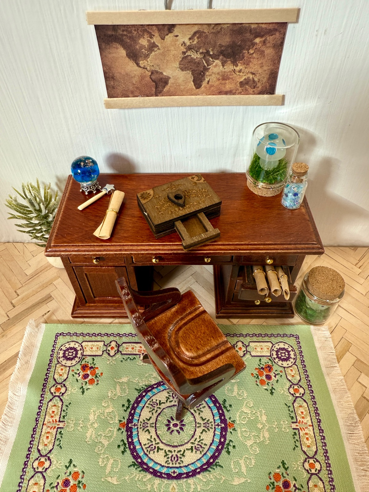 Das Büro des Wichtelforschers